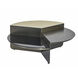 Alessia 41.75 X 17.75 inch Gunmetal Coffee Table